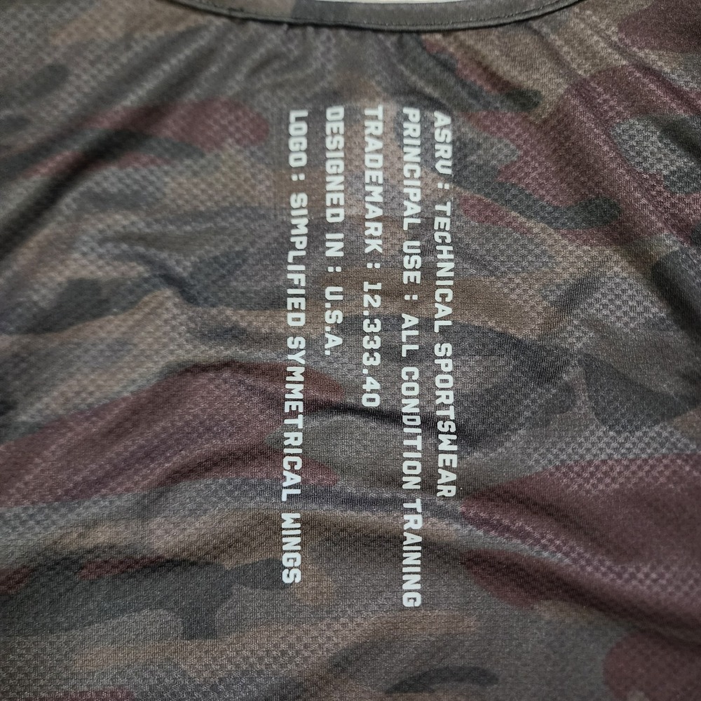 ASRV Mens Camo Training Workout Tank Top Size Small NWOT - Picture 8 of 10